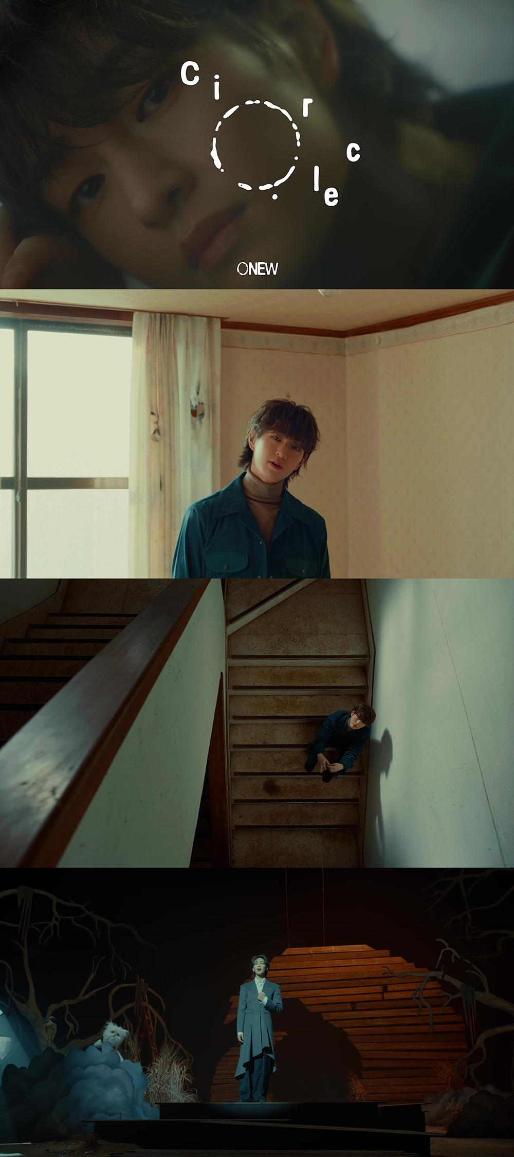SHINee成员温流新曲《O (Circle)》MV预告片公开，梦幻与感性的视觉吸引视线！