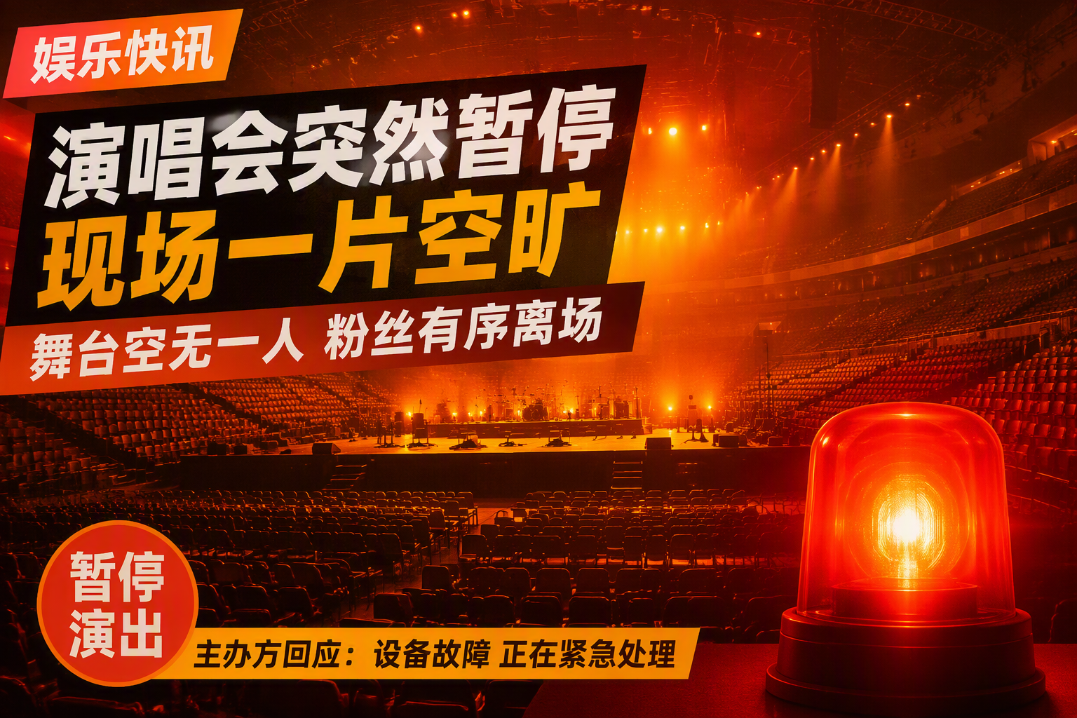 网传演唱会两小时休息80分钟观众喊退票