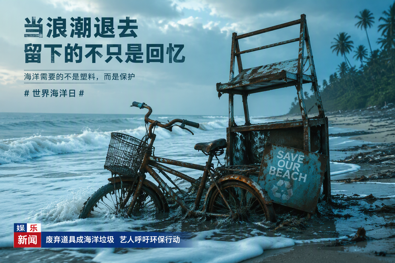 环保综艺遗弃道具成海岸垃圾节目组整改