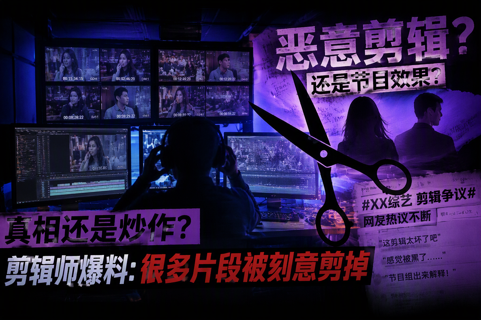 宁静直播回应花少2剪辑称另有推手