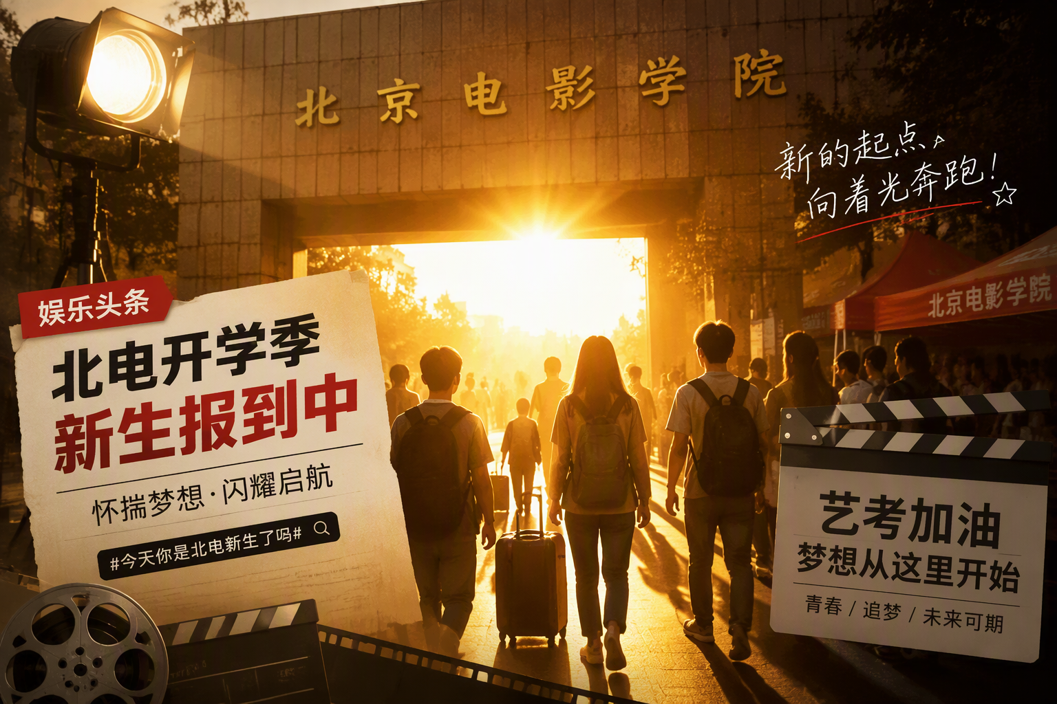 北电新生胡武圆神似宋威龙报到即引围观