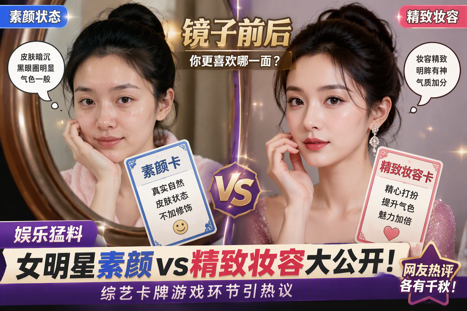 孙怡被调侃妆前妆后判若两人引热议